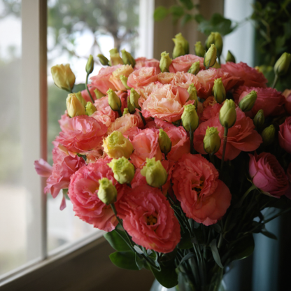 🌼LETZTER TAG DES VERKAUFS - 50 % RABATT - Bezaubernder Duft! 🌈 Gemischte Lisianthus-Samen-Gruppe.