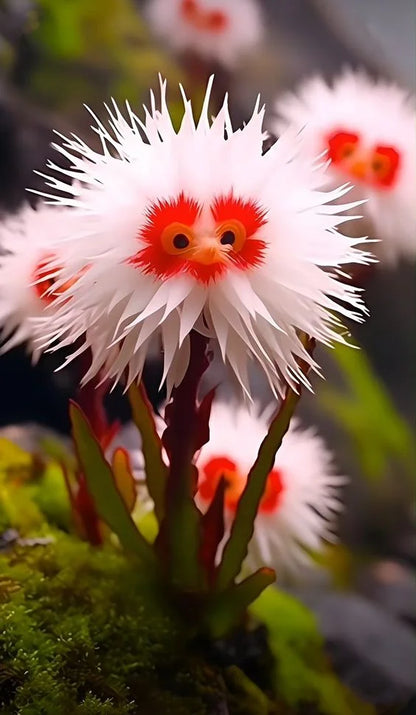 🌈Ganzjährig blühend!💗Red Collared Sea Urchin Flower