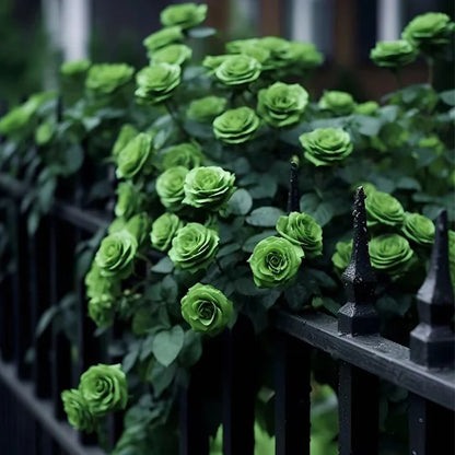 💚💚SELTENE GRÜNE ROSENBLUMENSAMEN